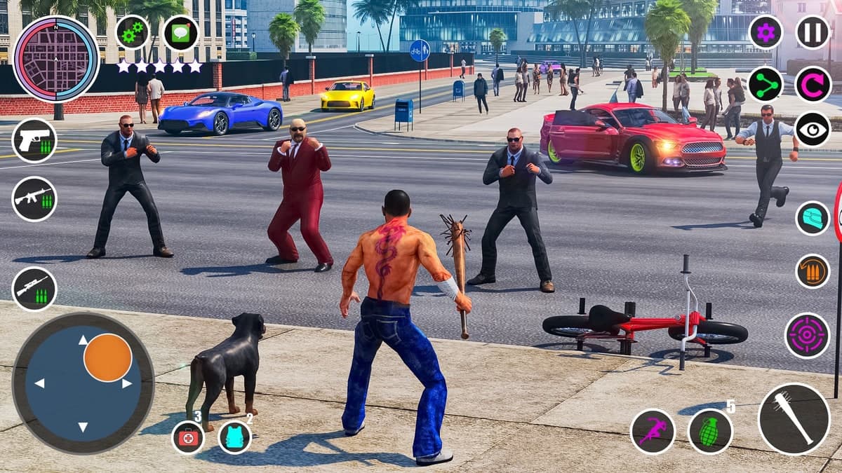 Gangster Game Mafia Crime City — Open-World Crime Action for Android project thumbnail
