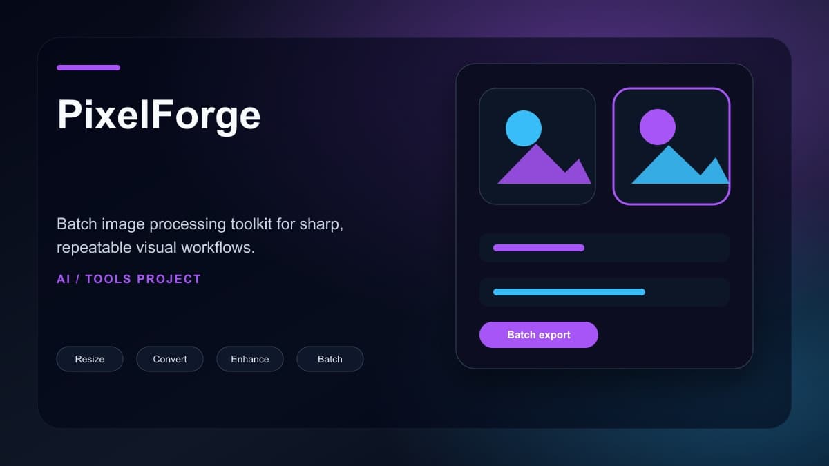 PixelForge project thumbnail