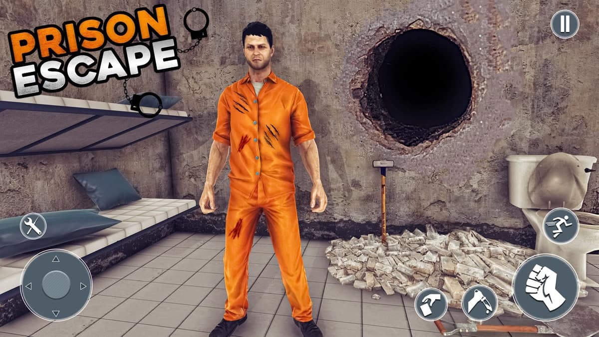 Prison Escape Games Jailbreak — Stealth Survival Action for Android project thumbnail