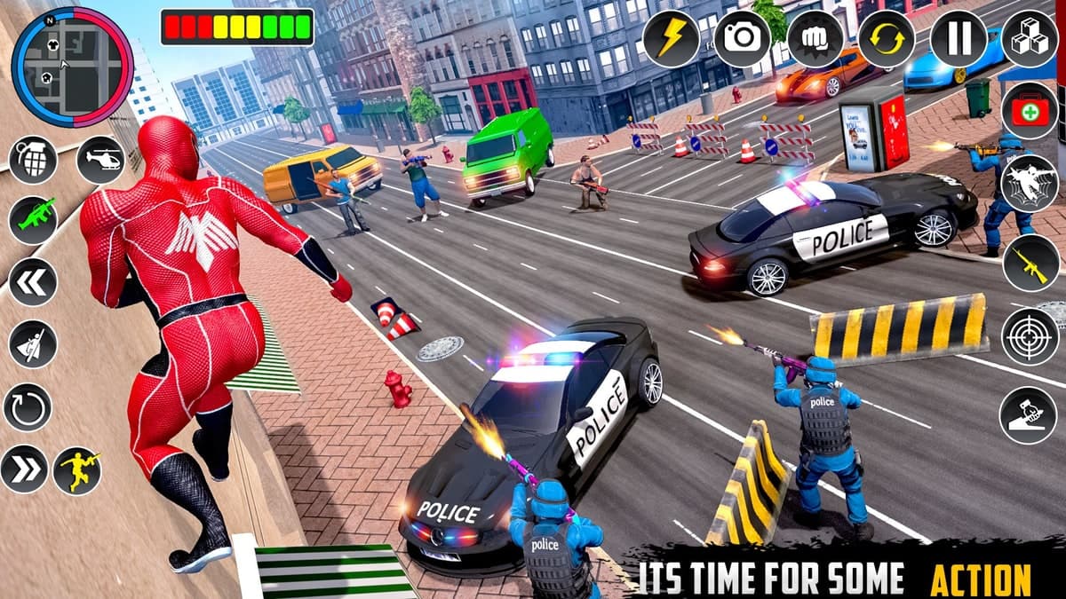 Spider Rope Hero: Vice Town 3D — Open-World Action Mobile Game project thumbnail