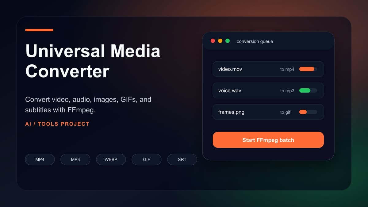 Universal Media Converter project thumbnail